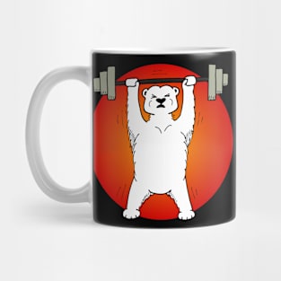 Powerlifting Polar Bear Mug